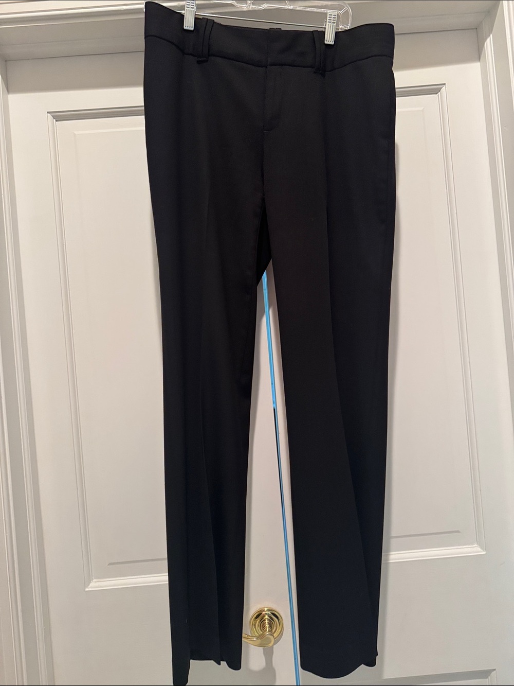 Banana Republic Women's Black Jackson Fit Boot Cut Dress Pants